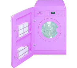 SMEG  WMFABRO1 Washing Machine - Pink